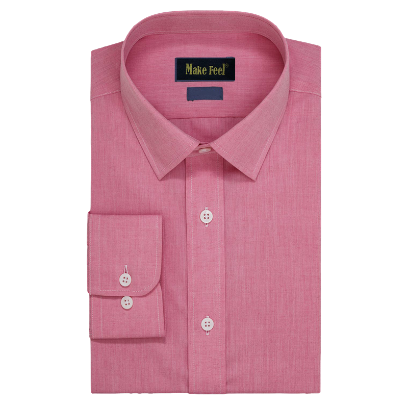 粉紅色商務襯衫